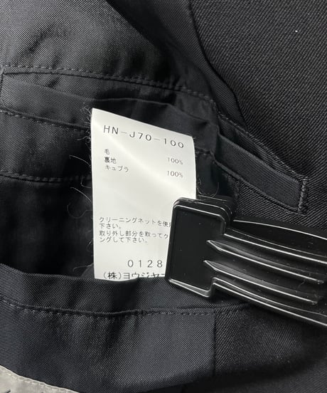 2020ss yohji yamamoto pour homme テープアレンジロングジャケット（HN-J70-100）