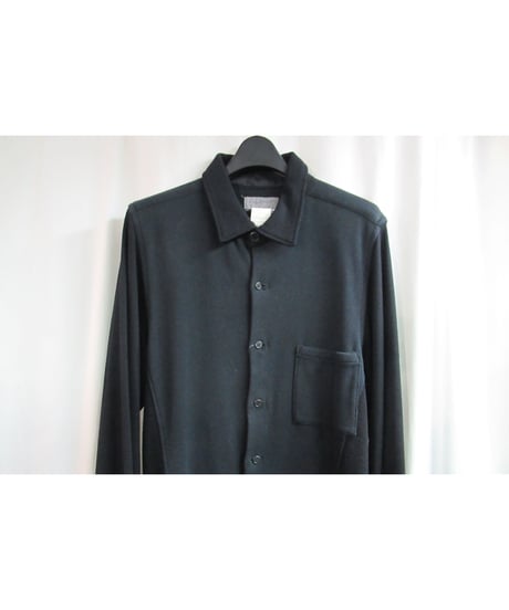 93aw yohji yamamoto pour homme vintage 黒 切替えデザインブラウス HP-B50-819
