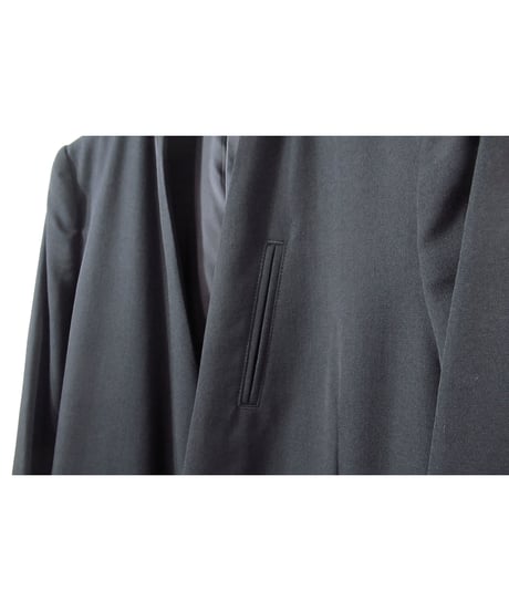 Y’s yohji yamamoto アシメトリーデザイン ノーカラージャケット（YD-J15-100）