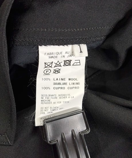 18aw REGULATION MEN yohji yamamoto pour homme フーテッドロングコート（HV-C98-148）