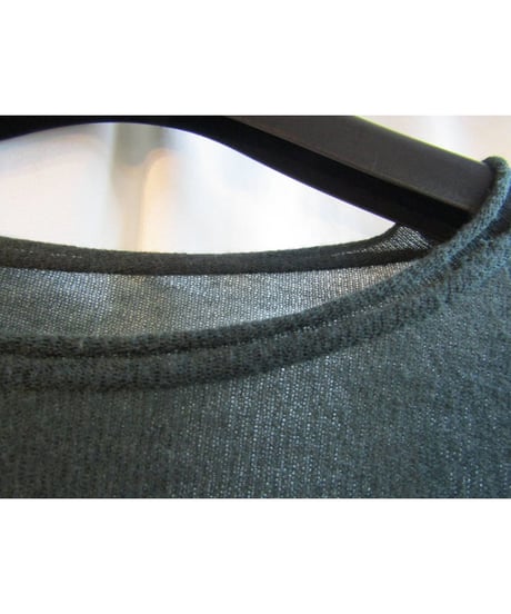 Y's yohji yamamoto カーキ シンプルロングニット YN-T71-977