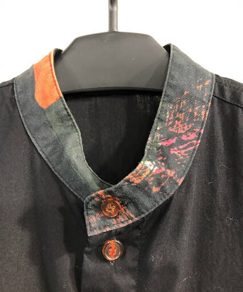 2016ss yohji yamamoto pourhomme スタンドカラーシャツ(HO-B