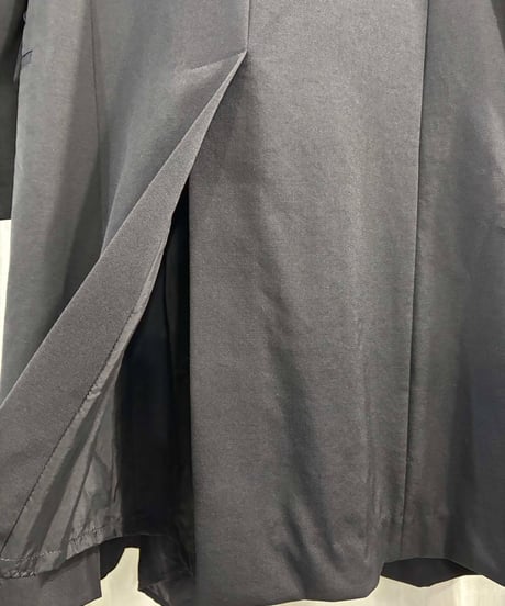 Y's yohji yamamoto ノーカラ－ロングジャケット（YE-J14-100）