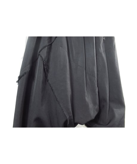 15aw yohji yamamoto pour homme 切りっぱなし 裾レイヤードデザイン サルエルパンツ（HY-P1）