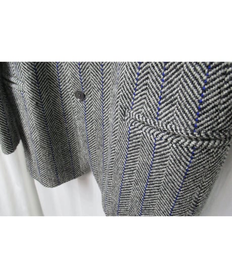 01aw yohji yamamoto pour homme ギャングスター 襟デザイン ツイードセットアップ（HV-J63-136／HV-P10-136）