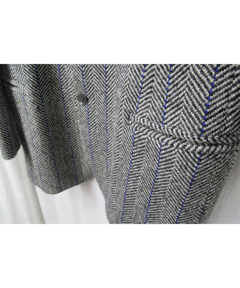 01aw yohji yamamoto pour homme ギャングスター 襟デザイン ツイ...
