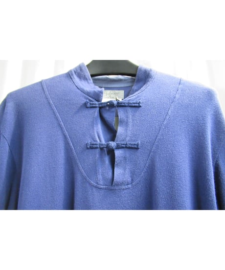 97ss yohji yamamoto pour homme vintage チャイナ釦デザインカットソー（HU-T85-084）