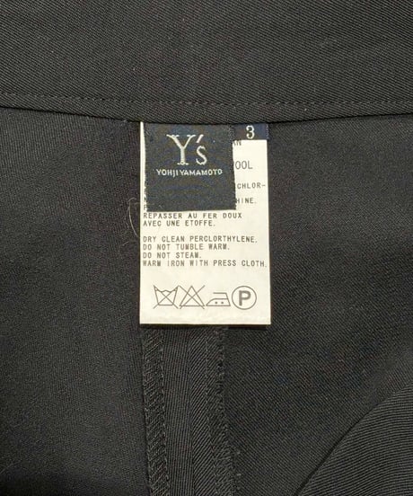 Y's yohji yamamoto デザインパンツ（YM-P06-100）