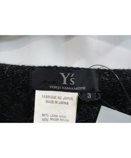 Y's yohji yamamoto ストール付ニットカーディガン YL-K16-127