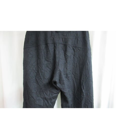 Y's yohji yamamoto シワ加工シンプルパンツ YT-P39-134