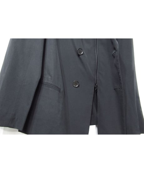 Y’s yohji yamamoto ファスナーデザイン 変形ダブルジャケット（YQ-J14-102）