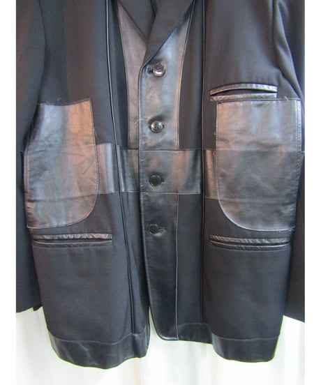 96aw yohji yamamoto pour homme vintage 脱色期 アーマーデザインジャケット HG-J46-806
