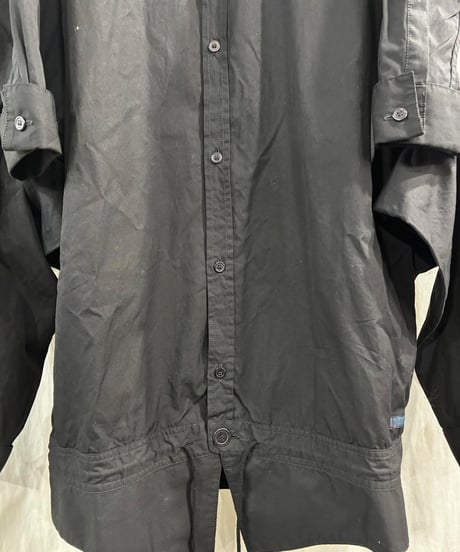 REGULATION yohji yamamoto デザインロングシャツ（FS-D51-001）
