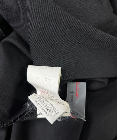 2001SS yohjiyamamoto +NOIR ノースリーブワンピース（NX-D04-132）