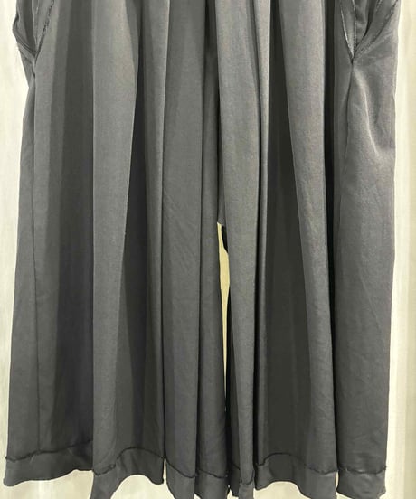 2012SS yohji yamamoto pour homme vintage ウールギャバハカマパンツ（HB-P66-100）