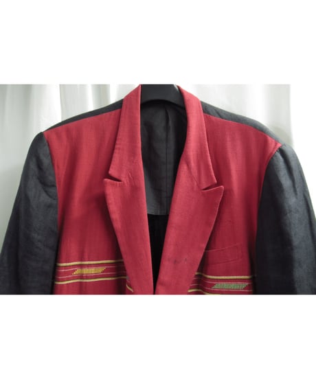 93ss yohji yamamoto pour homme vintage グアテマラ刺繍ジャケット（HJ-12）