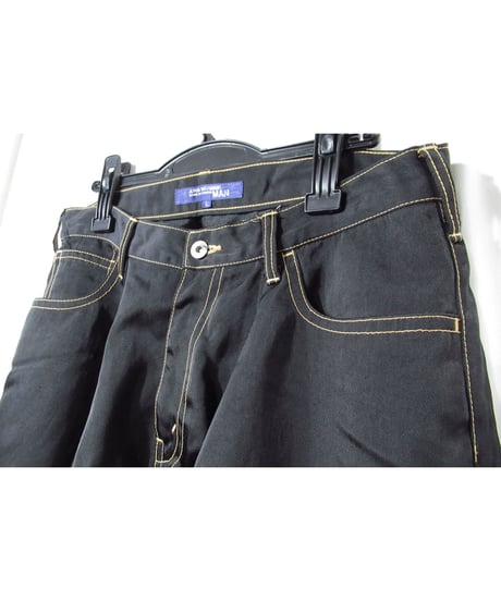 AD2004 JUNYA WATANABE MAN COMME des GARCONS ステッチデザイン ストレートパンツ（WO-P038）