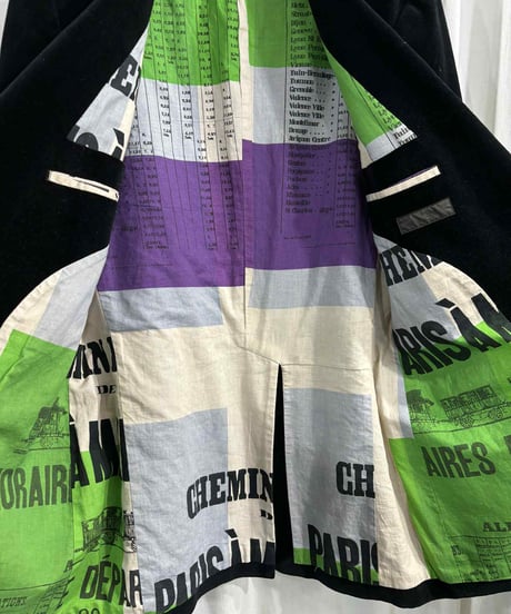 Y's yohji yamamoto ベロアジャケット（MX-J04-301）