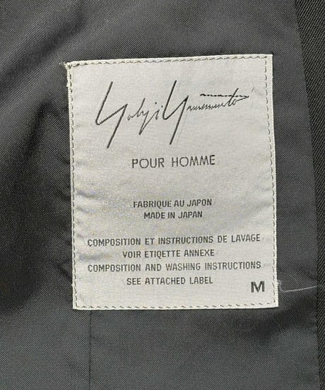 1999AW yohji yamamoto pour homme vintage ジャケット (HN-J53-100)