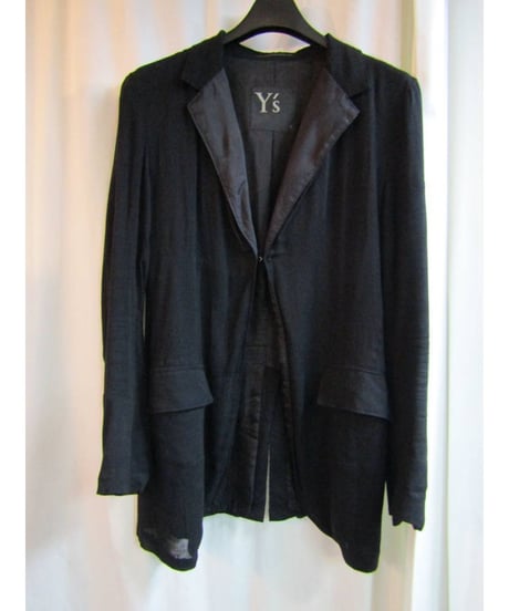 Y's yohji yamamoto ラペル切替シンプルジャケット YO-J01-800