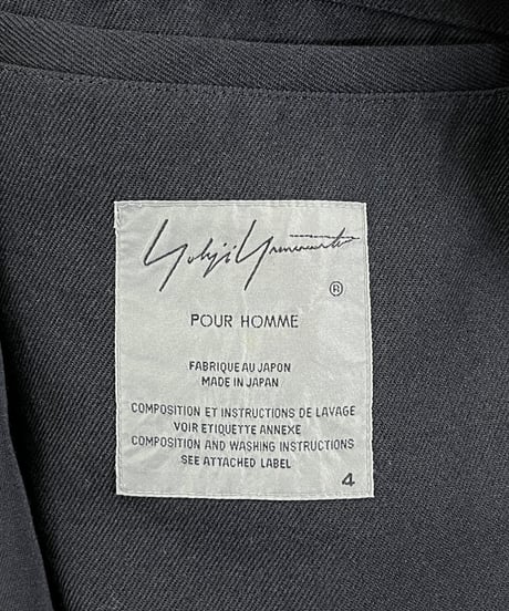 2019AW yohji yamamoto pour homme レイヤードジャケットコート（HC-J21-801）