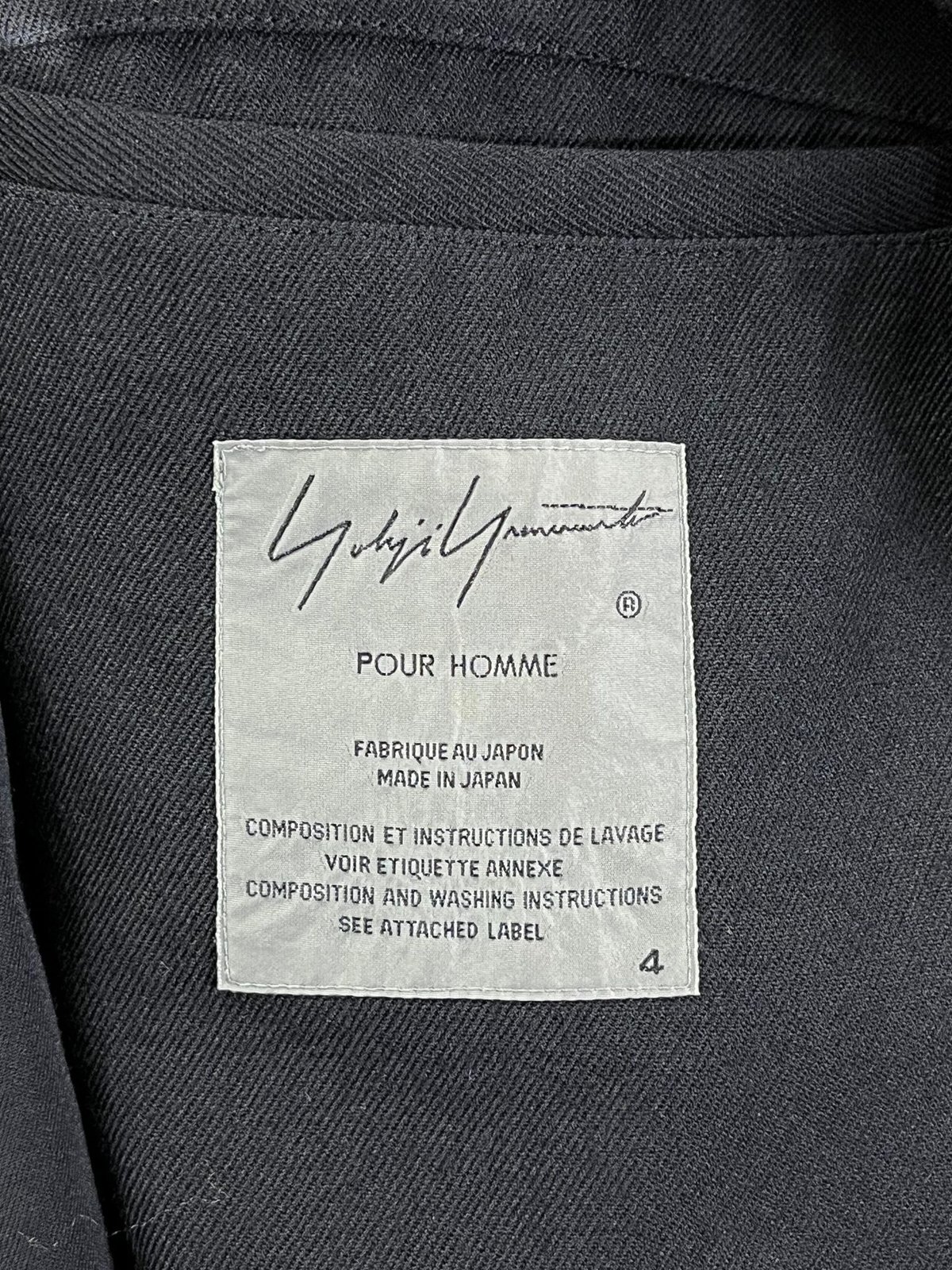 2019AW yohji yamamoto pour homme レイヤードジャケットコート( 2019AW yohji yamamoto pour homme レイヤードジャケットコート(