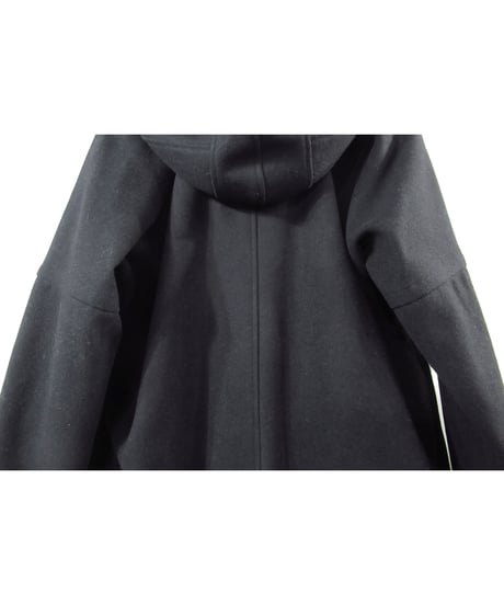yohji yamamoto pour homme 切りっぱなし ラグランスリーブデザイン ミリタリーコート（FQ-C55-102）