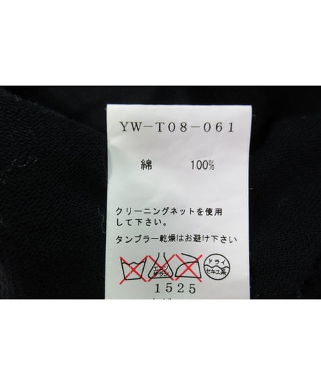 Y's yohji yamamoto 素材切り替えデザインロングワンピース YW-T08-061