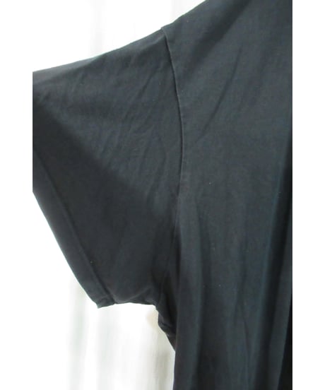 18aw BLACK Scandal yohji yamamoto +noir  バックプリントデザインカットソー NV-T07-081