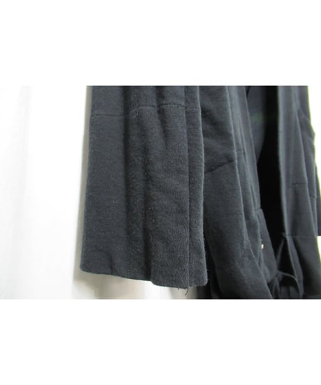 Y’s yohji yamamoto 裾デザイン ボタンレス カットソーカーディガン（YQ-T08-063）
