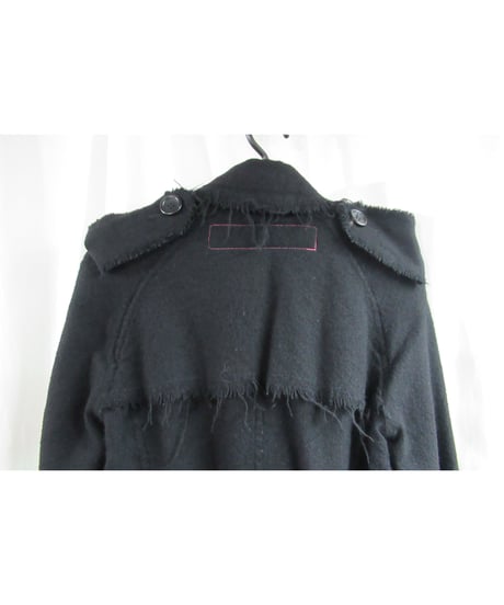 AD2004 JUNYA WATANABE COMME des GARCONS MAN フリンジデザインショートブルゾン UN-J007