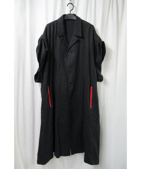 2017ss yohji yamamoto pour homme スリーブデザイン ロングドレス（HD-D16-315）