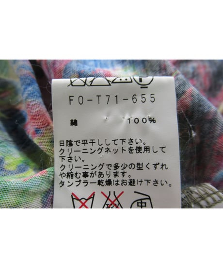 11ss yohji yamamoto femme プリントスカート（FO-T71-655）