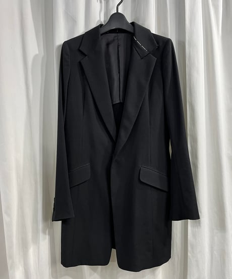 2018AW Y's yohji yamamoto スナップ釦 デザインロングジャケット（YV-J04-100）