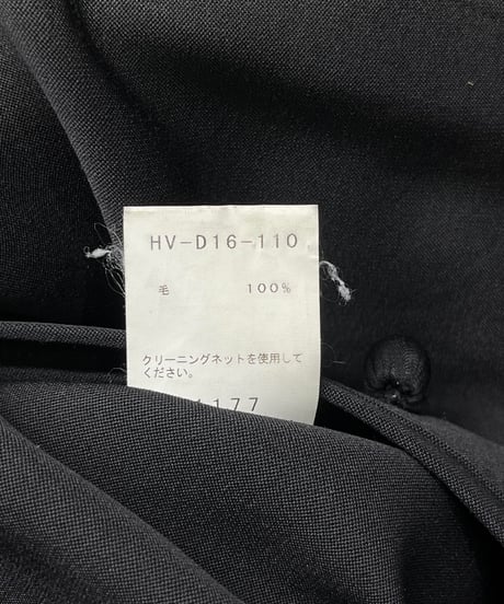2018AW yohji yamamoto pour homme ロングドレスコート（HV-D16-110）
