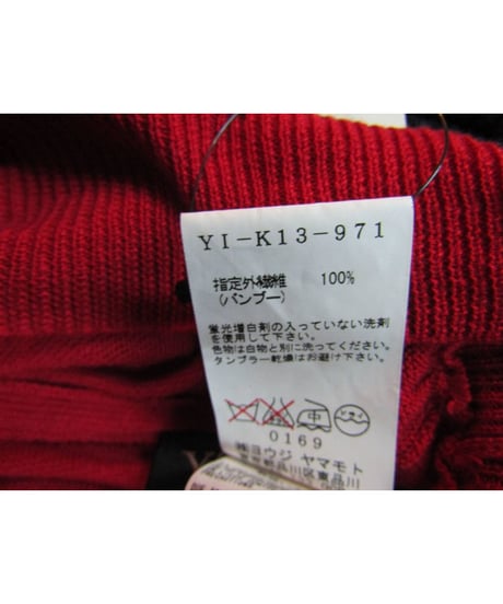 Y's yohji yamamoto 袖デザインゆったり薄手ニット YI-K13-971