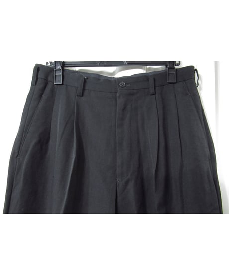 90’s Y’s for men yohji yamamoto vintage ２タック シンプルテーパードパンツ（MY-P01-100）
