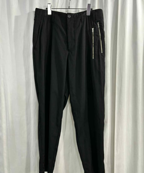 2019SS yohji yamamoto pour homme ファスナーポケットパンツ（HH-P39-100）