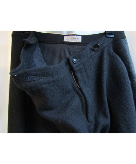 14aw yohji yamamoto femme アシメトリーデザインパンツ FF-P19-146