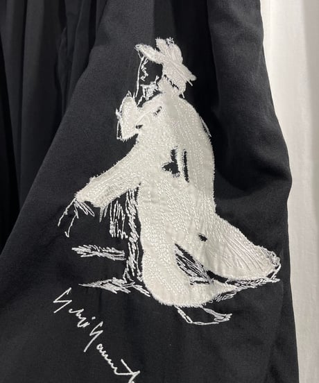 2020SS yohji yamamoto pour homme 刺繡デザインパンツ（HN-P91-102）