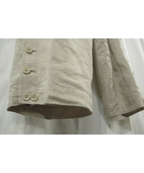 21ss yohji yamamoto pour homme リネン レースアップデザイン ミリタリーパンツ（HD-P47-303）