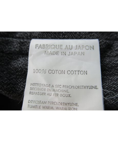 94ss yohji yamamoto pour homme vintage グレー パチポケットデザイン コットンジャケット（HT-J81-005）