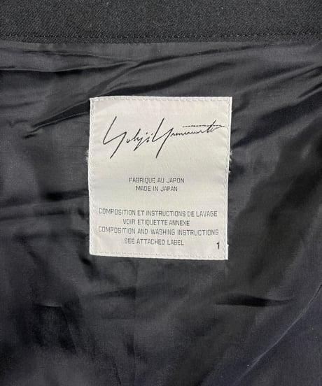 2005AW yohji yamamoto femme ダブルジップジャケット（FN-J21-102）