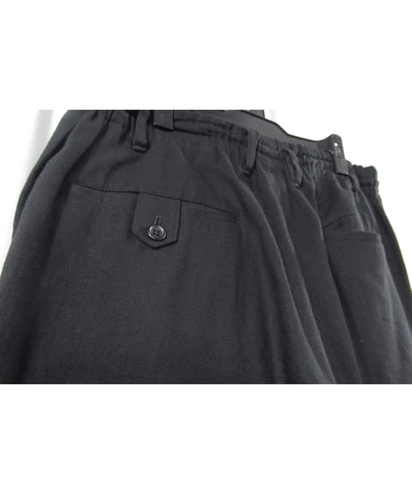 21ss yohji yamamoto pour homme コットン ポケットデザイン ミリタリーパンツ（HD-P77-032）