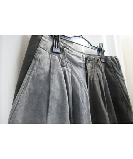 18ss yohji yamamoto pour homme バイカラー バルーンパンツ（HW-P09-801）