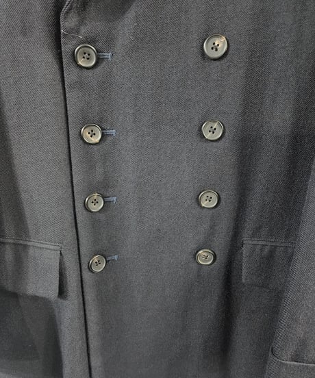 91AW yohji yamamoto pour homme 紺 6.1THE MEN ミリタリージャケット  (H-J-4)