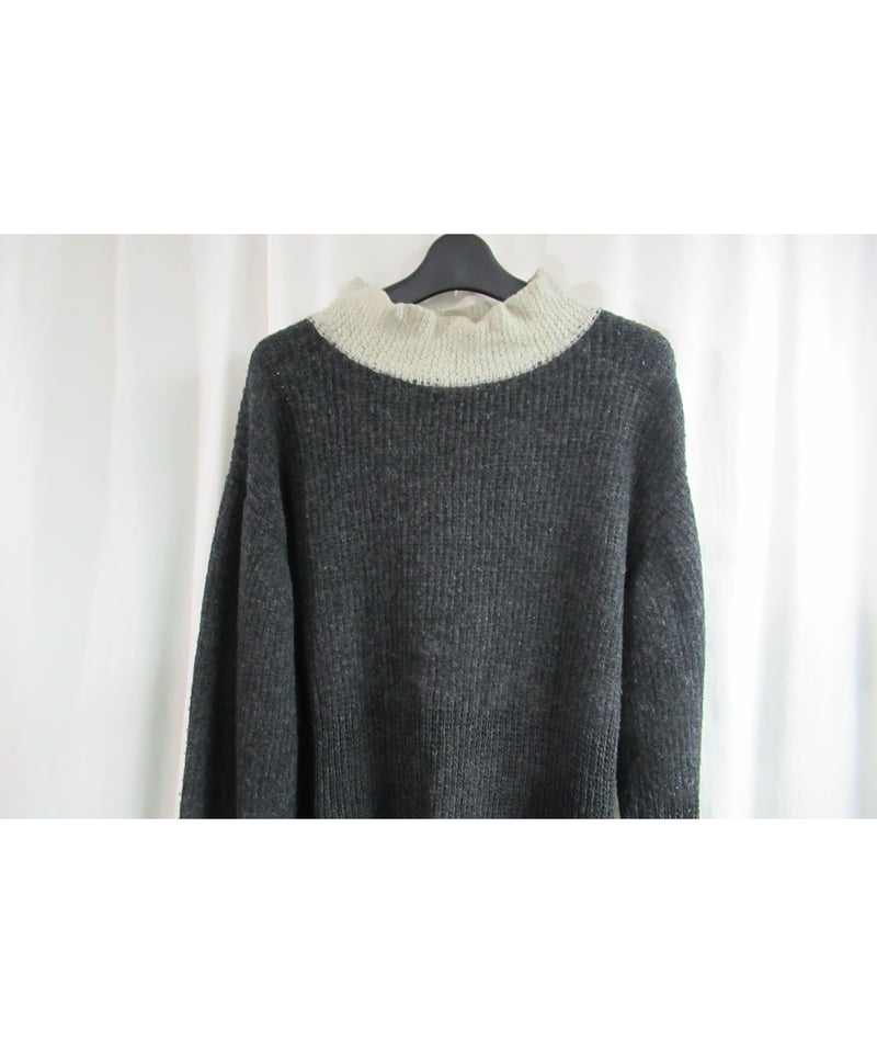 AD1994 COMME des GARCONS HOMME PLUS 縮絨 グレー切り替えニ