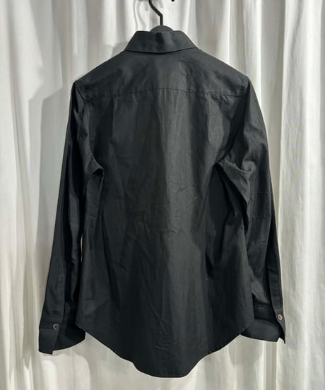yohji yamamoto ＋NOIR デザインコットンシャツ（NM-B08-024）