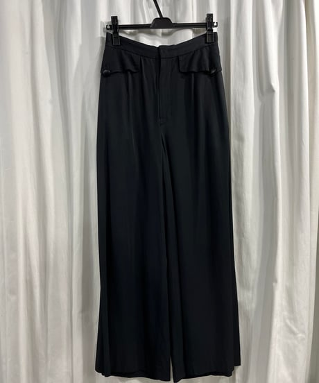 Y's yohji yamamoto レーヨン ワイドパンツ（YR-P45-230）