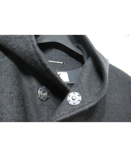 15aw yohji yamamoto pour homme フーテッドロングコート（HY-C03-135）